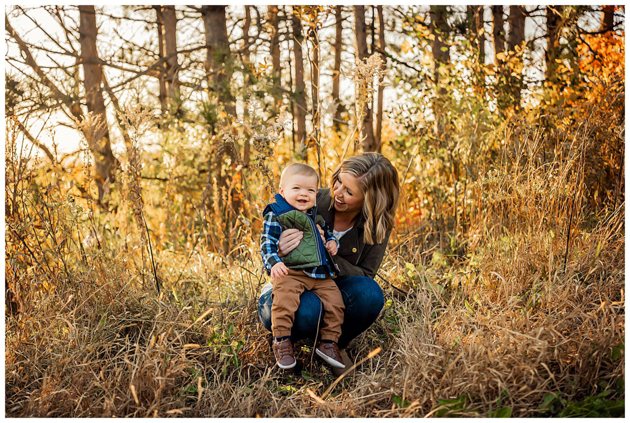 Pollich Kelly Pollich Family Fall Session at Whitetail Woods | Dog-Inclusive Family ...